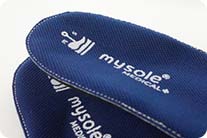 mysole®は医療用装具として病院でも使用されています。