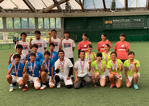 mysoleファミリーに相生学院高等学校テニス部が加わりました。