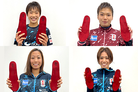 physical soleファミリーにINAC神戸レオネッサ選手の皆様が加わりました。
